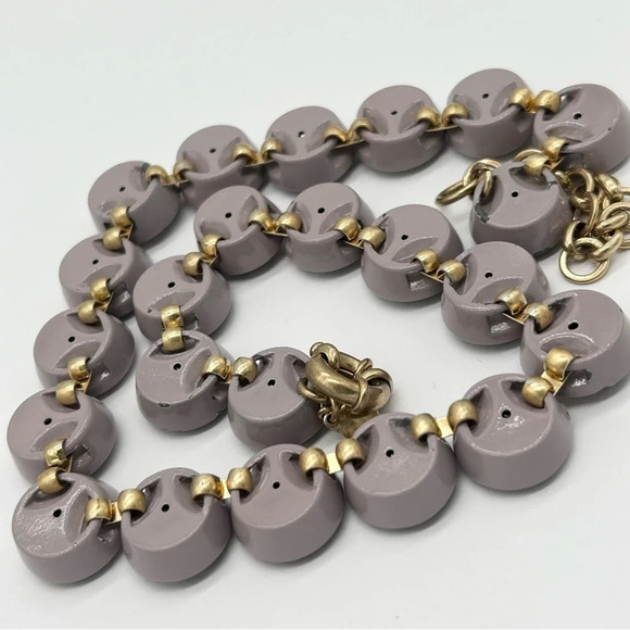 J. Crew Mauve Brulee Necklace - Picture 7 of 9